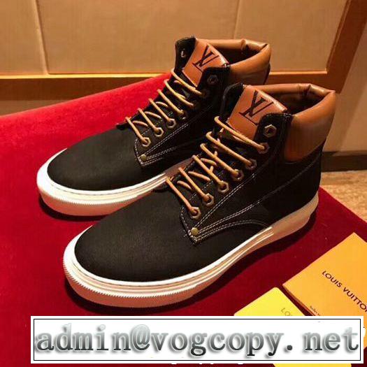  絶妙な新商品 ルイ ヴィトン LOUIS VUITTON 18ＳＳ美品 人気急上昇中 ハイトップシューズ