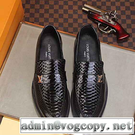 革靴 お洒落で人気アイテム 2色可選 ルイ ヴィトン LOUIS VUITTON 新作を取り上げ