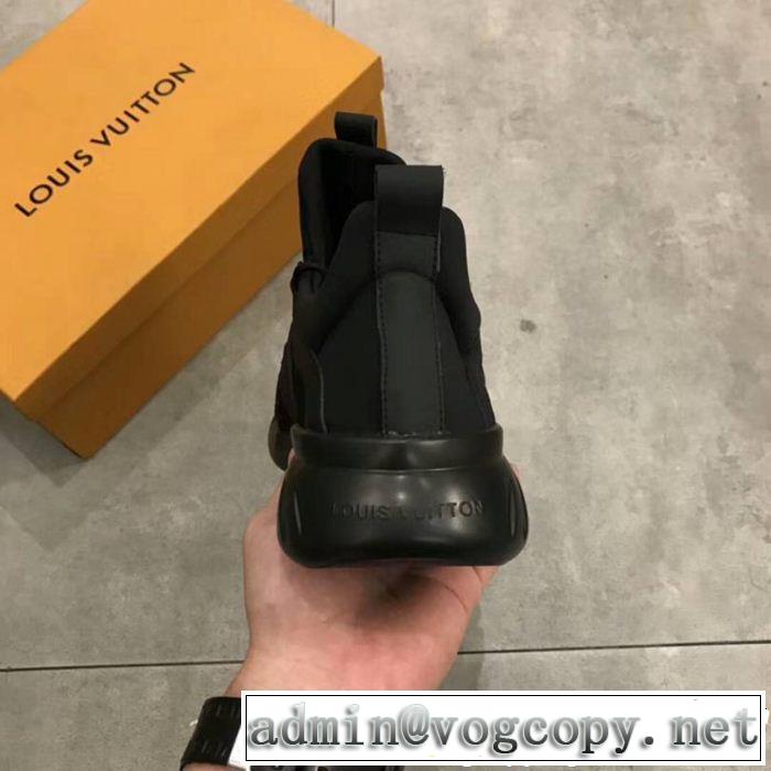 ルイ ヴィトン LOUIS VUITTON 限定的新作入荷 ハイトップシューズ  VIPセール限定品