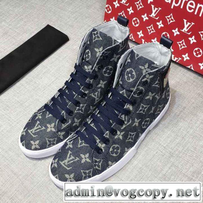  最新版おすすめ商品 ルイ ヴィトン LOUIS VUITTON ハイトップシューズ 新入荷アイテムの通販 