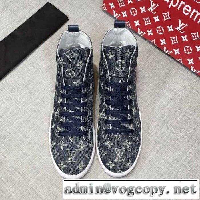 最新版おすすめ商品 ルイ ヴィトン LOUIS VUITTON ハイトップシューズ 新入荷アイテムの通販