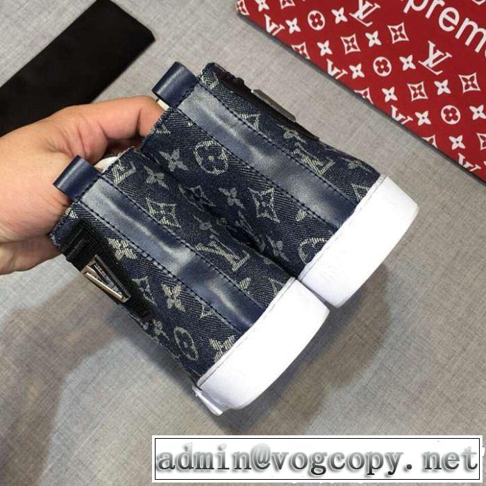 最新版おすすめ商品 ルイ ヴィトン LOUIS VUITTON ハイトップシューズ 新入荷アイテムの通販