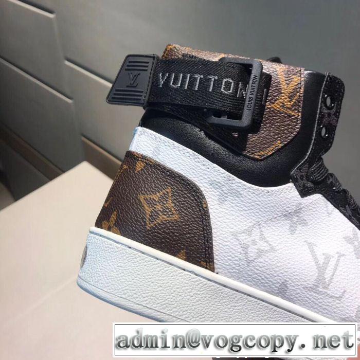 限定 2018年大人気 ハイトップシューズ  なぜか大人気！ 高品質 ルイ ヴィトン LOUIS VUITTON