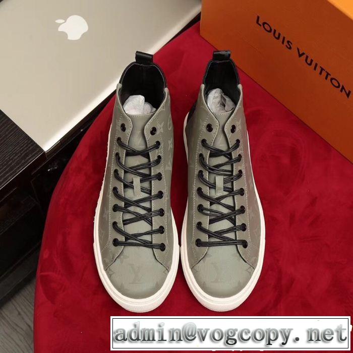 LOUIS VUITTON 2色可選 ルイ ヴィトン 期間限定大人気商品 ハイトップシューズ  大人気でした！