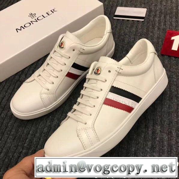 MONCLER 2018新品入荷 スニーカー、靴 2色可選 美品*入手困難 モンクレール圧倒的人気新着