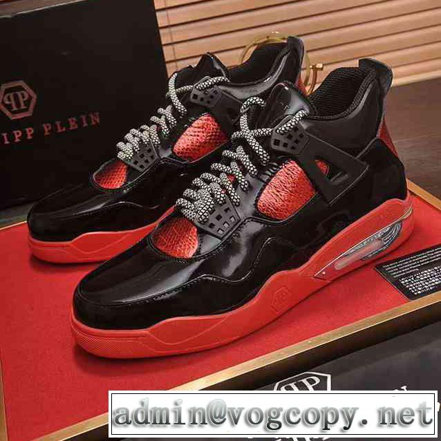 ランニングシューズ 人目を引く存在感 フィリッププレイン 2018新品入荷 PHILIPP PLEIN