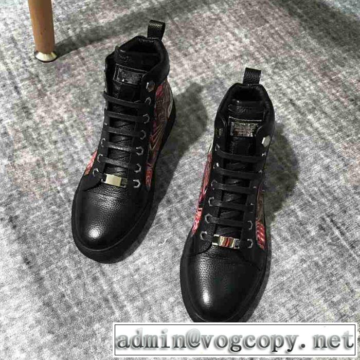 もらって嬉しい！安い ハイトップシューズ フィリッププレイン PHILIPP PLEIN  本日限定安い