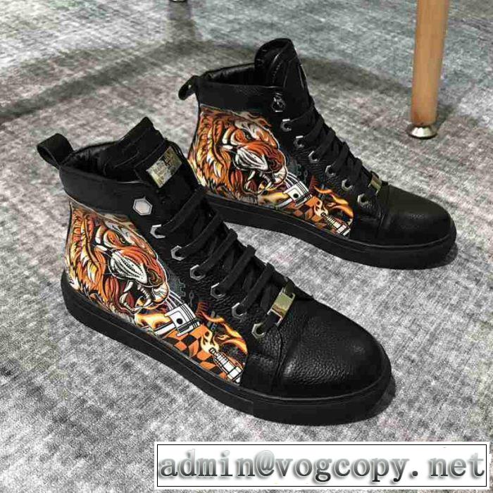  フィリッププレイン PHILIPP PLEIN 売り切れ続出！激安限定 ハイトップシューズ 定番から限定まで 