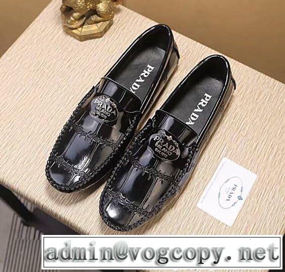 プラダ PRADA 2018【SALE！】 数量限定再入荷 カジュアルシューズ 2色可選