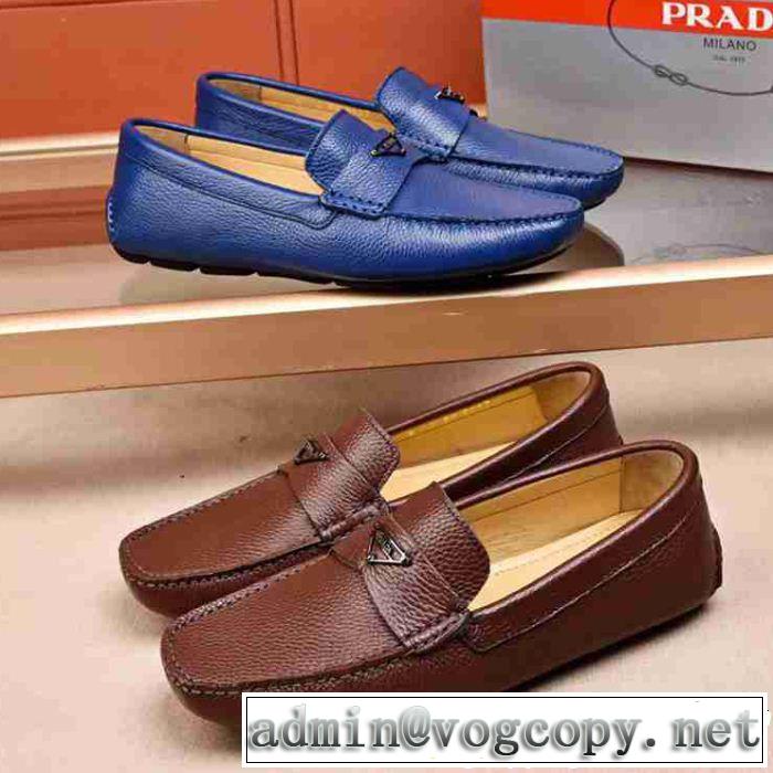プラダ PRADA 2色可選 2018新品入荷上品でベーシックカジュアルシューズ