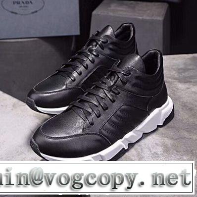 プラダ PRADA ランニングシューズ  2色選択可 海外先行発売！2018最安値！