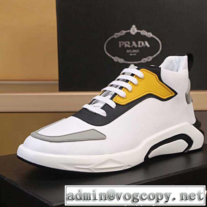 ランニングシューズ 人気限定値段が安い プラダ PRADA 2色可選 冬限定の人気おすすめ