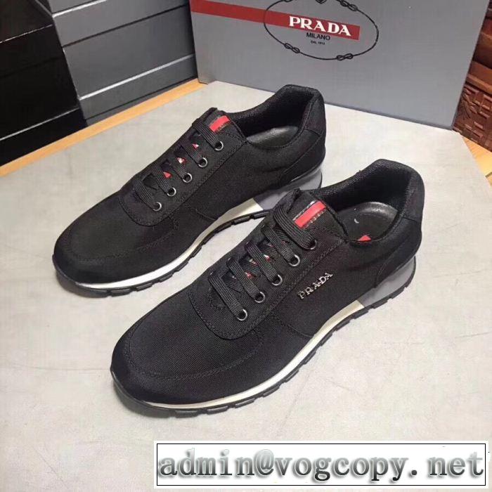  2019年春の新作続々 プラダ PRADA 限定品が必須! ランニングシューズ 世界中で注目!! お早めに!! 