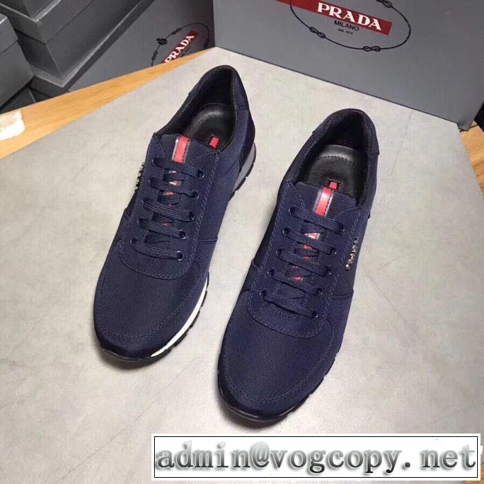 2019年春の新作続々 プラダ PRADA 限定品が必須! ランニングシューズ 世界中で注目!! お早めに!!