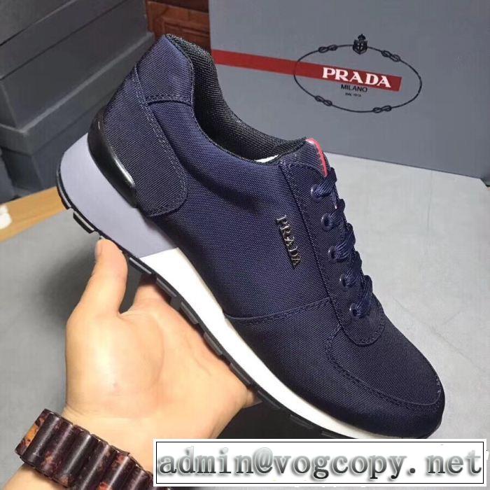 2019年春の新作続々 プラダ PRADA 限定品が必須! ランニングシューズ 世界中で注目!! お早めに!!
