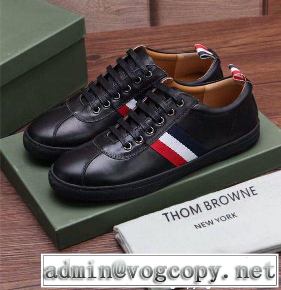 カジュアルシューズ 2色可選 2018最高ランキング トムブラウン THOM BROWNE 話題の新作到着！