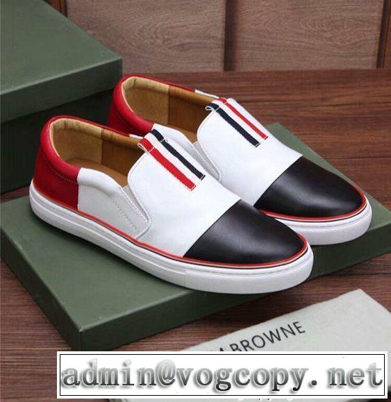 トムブラウン THOM BROWNE カジュアルシューズ 18ＳＳ美品 上品でファッション