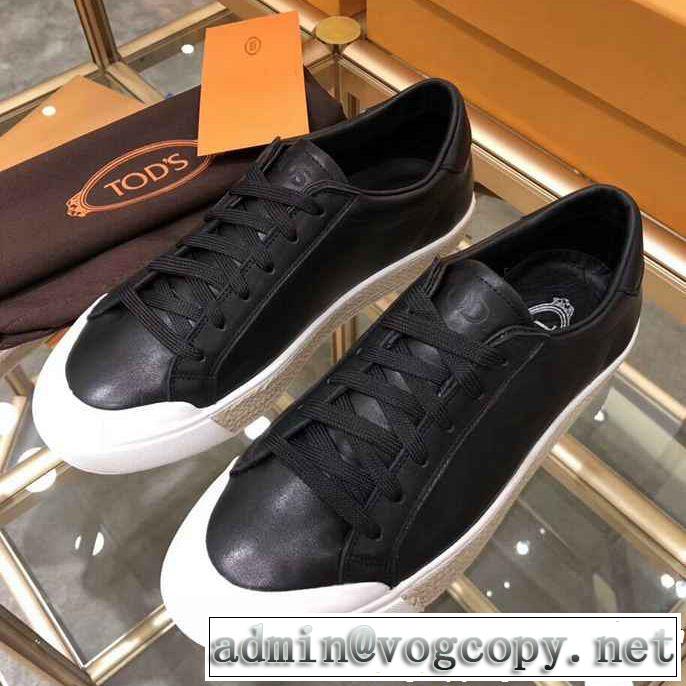 2018人気の主流アイテム  期間限定セール トッズ TOD'S 2色選択可 スニーカー