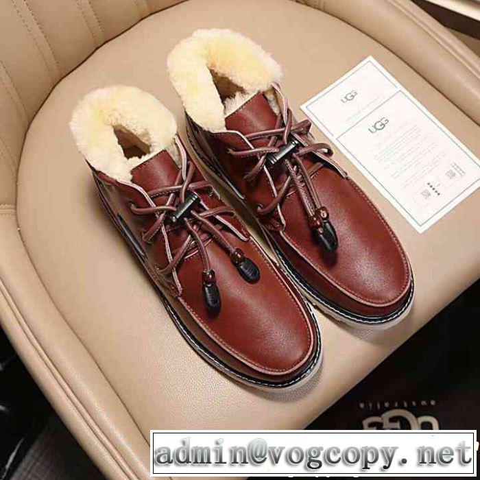 新作アイテムから探す UGG インナーボアモカシンシューズ  2色可選 クリスマスおすすめアイテム