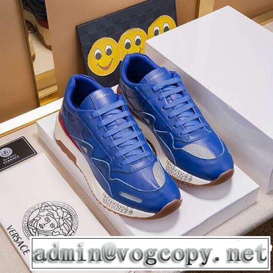 雑誌掲載アイテムセール ランニングシューズ  3色可選 ヴェルサーチVERSACE 人気商品最新作
