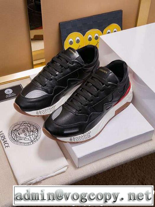 雑誌掲載アイテムセール ランニングシューズ  3色可選 ヴェルサーチVERSACE 人気商品最新作