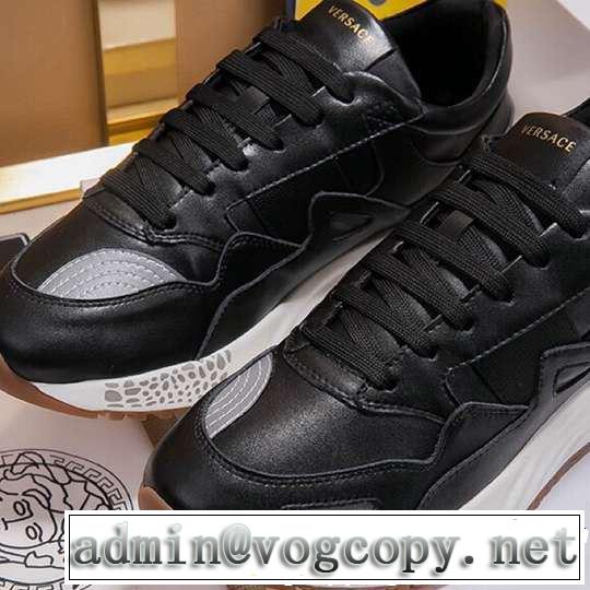 雑誌掲載アイテムセール ランニングシューズ  3色可選 ヴェルサーチVERSACE 人気商品最新作