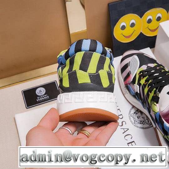 毎年大人気！2019 ランニングシューズ  2色可選 ヴェルサーチVERSACE なぜか大人気！ 高品質