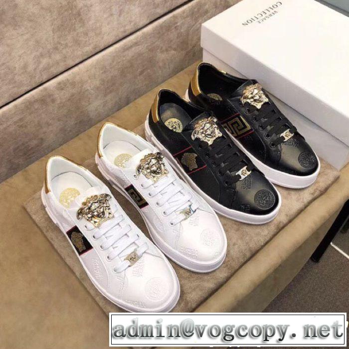  もらって嬉しい！安い ランニングシューズ  2色可選 ヴェルサーチVERSACE 人気の定番カラー 限定品 