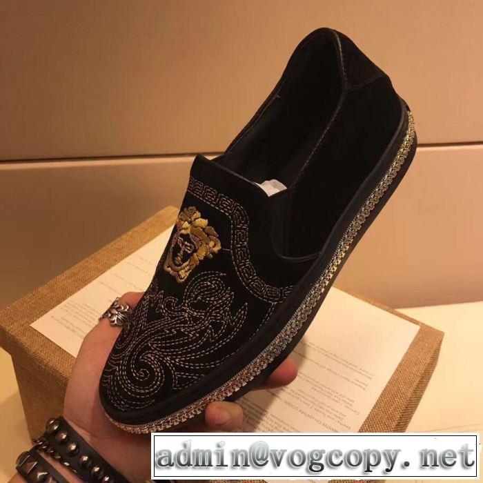 カジュアルシューズ  売り切れ続出！激安限定 ヴェルサーチVERSACE 定番から限定まで