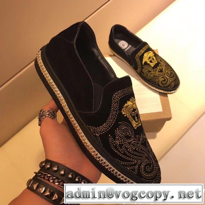 カジュアルシューズ  売り切れ続出！激安限定 ヴェルサーチVERSACE 定番から限定まで