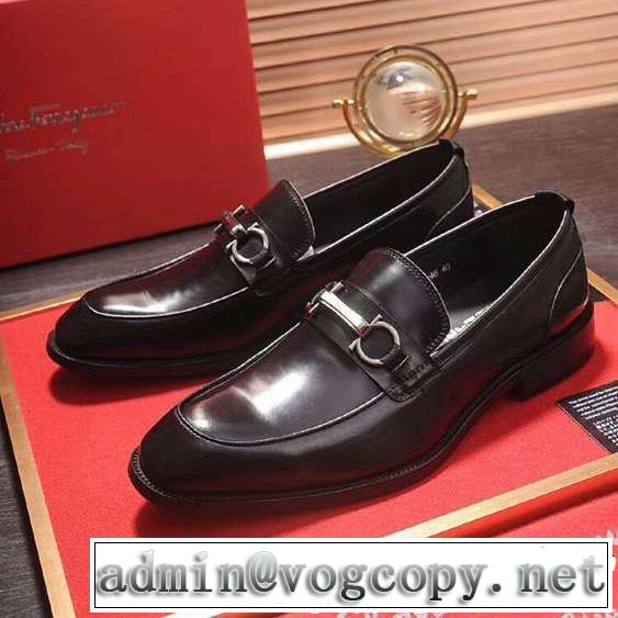 人気デザインで欲しい サルヴァトーレフェラガモ 2018年秋冬入荷 FERRAGAMO ビジネスシューズ