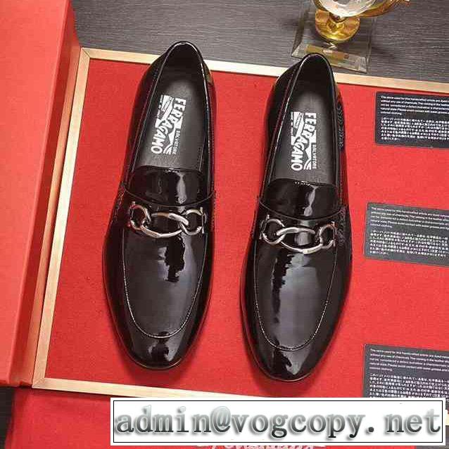 軽量サルヴァトーレフェラガモフォーマルシューズ2018年秋冬入荷 FERRAGAMO ファッション 人気