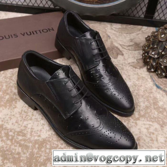 数量限定再入荷 2018人気の主流アイテム ルイ ヴィトン LOUIS VUITTON   ビジネスシューズ 2色可選