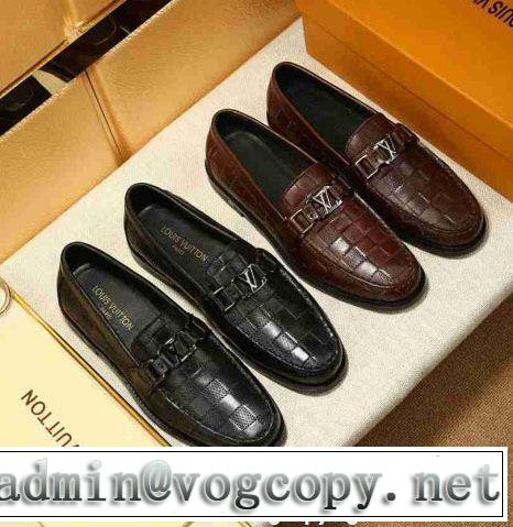 ビジネスシューズ ファッション度アップ 2018新品入荷 売れ筋 ルイ ヴィトン LOUIS VUITTON 2色可選