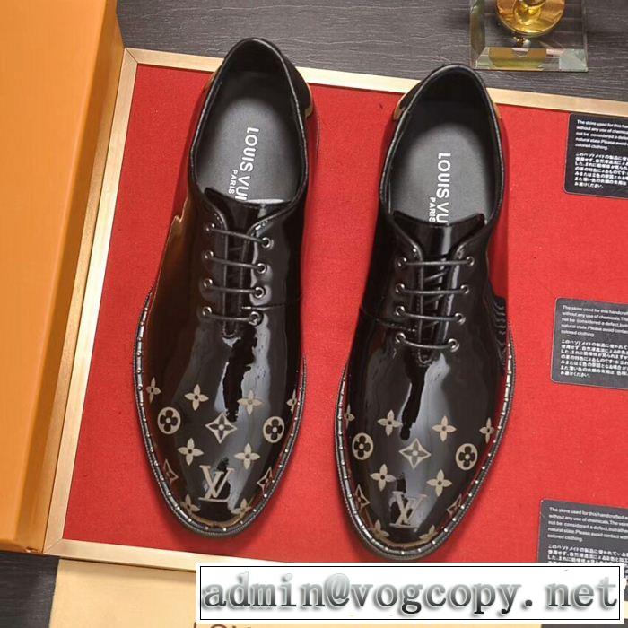 芸能人愛用 ビジネスシューズルイ ヴィトン 上品でファッションLOUIS VUITTON 2018年秋冬シーズン