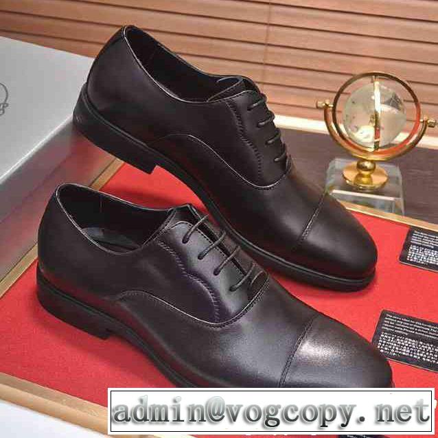  2018新品入荷 プラダ PRADA 履き心地のいい先行受注 ビジネスシューズ人気デザインで欲しい