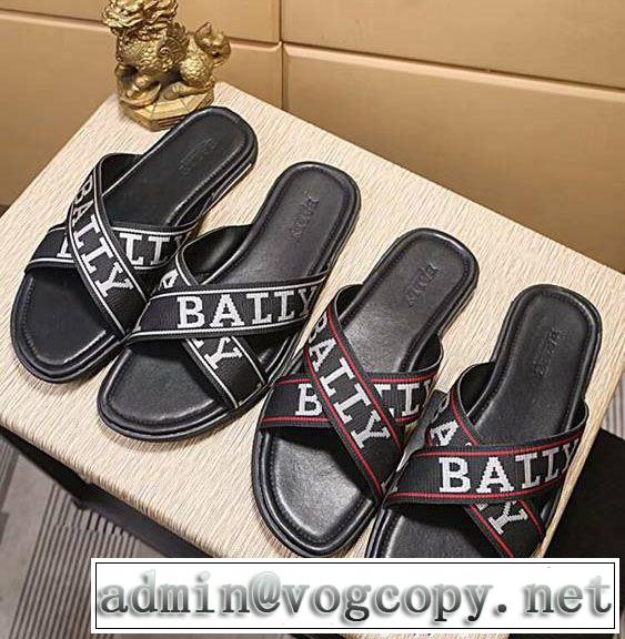 旬のアイテム 2018【SALE！】 バリー BALLY サンダル 2色可選 超目玉新作