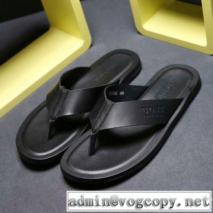 国内完売 サンダル  ヒューゴボス HUGO BOSS 2018夏の定番新品到来! 高級感が漂う