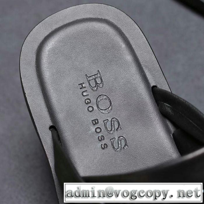 ヒューゴボス HUGO BOSS 2018夏の定番新品到来! サンダル  オシャレを満喫できる