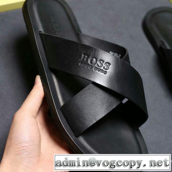 超お買い得 ヒューゴボス HUGO BOSS 2018夏の定番新品到来! サンダル  毎年流行り定番アイテムおすすめ