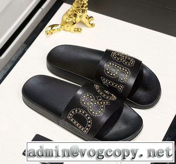 サンダル 2018人気の主流アイテム 注目美品 ドルチェ＆ガッバーナ Dolce&Gabbana 上品でベーシック