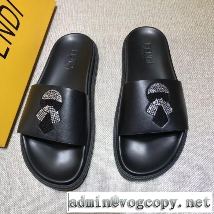 フェンディ FENDI 先行受注 サンダル ミックス感が溢れる 2018新品入荷