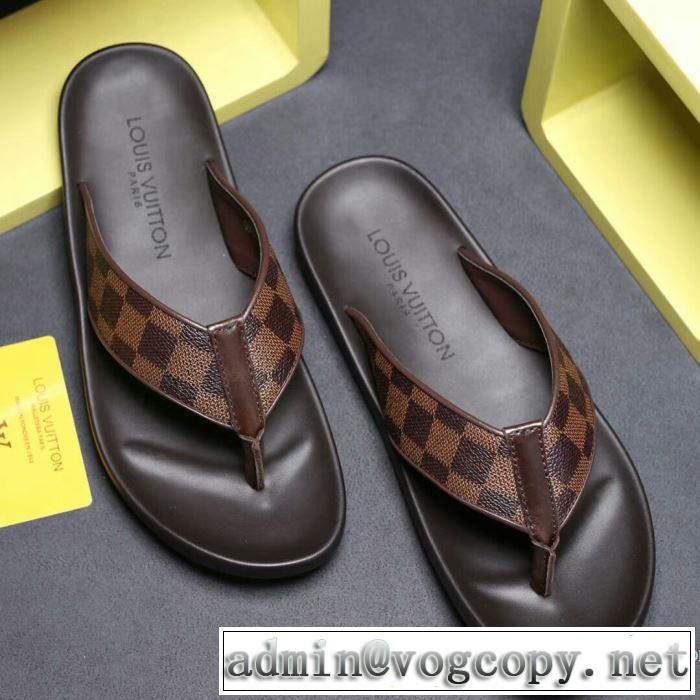 格好良いアイテム 2018夏の定番新品到来!2色可選 ルイ ヴィトン LOUIS VUITTON サンダル  すっかり定番化