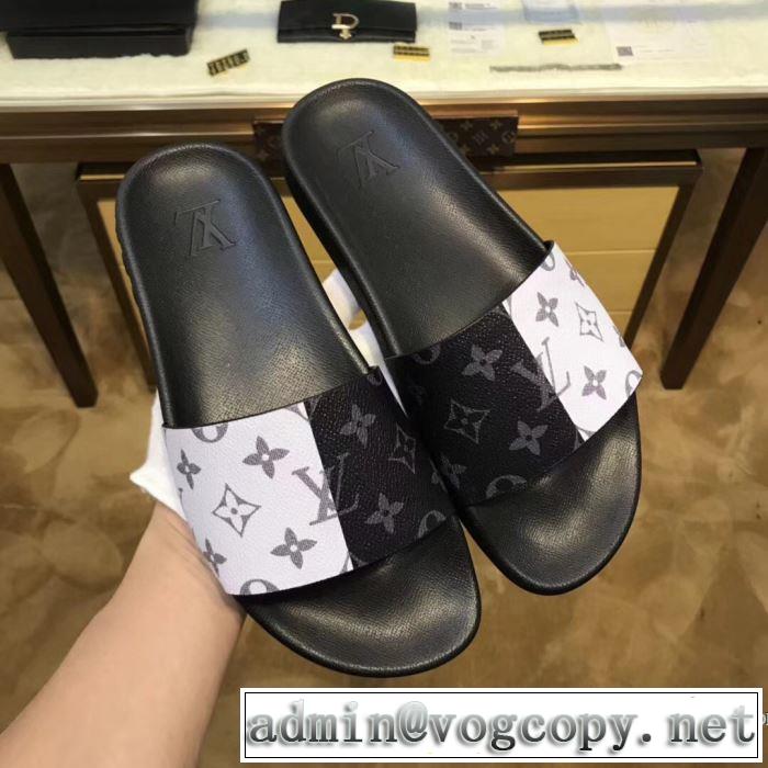 サンダル  2018夏の定番新品到来!2色可選 在庫を確保  ルイ ヴィトン LOUIS VUITTON モード