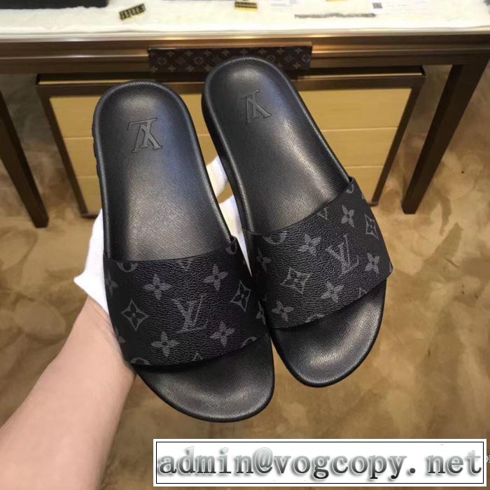 ファッションスタッズ 2018夏の定番新品到来! 2色可選 ルイ ヴィトン LOUIS VUITTONサンダル  稀少*入手困難