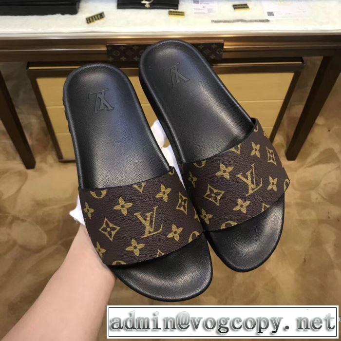 ファッションスタッズ 2018夏の定番新品到来! 2色可選 ルイ ヴィトン LOUIS VUITTONサンダル  稀少*入手困難