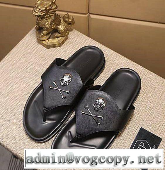 サンダル フィリッププレイン PHILIPP PLEIN しっかりとした 18ＳＳ美品 数量限定再入荷