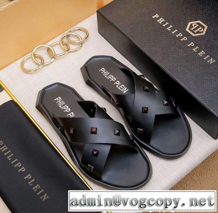 2018年春夏入荷 お得な フィリッププレイン PHILIPP PLEIN サンダル 期間限定セール