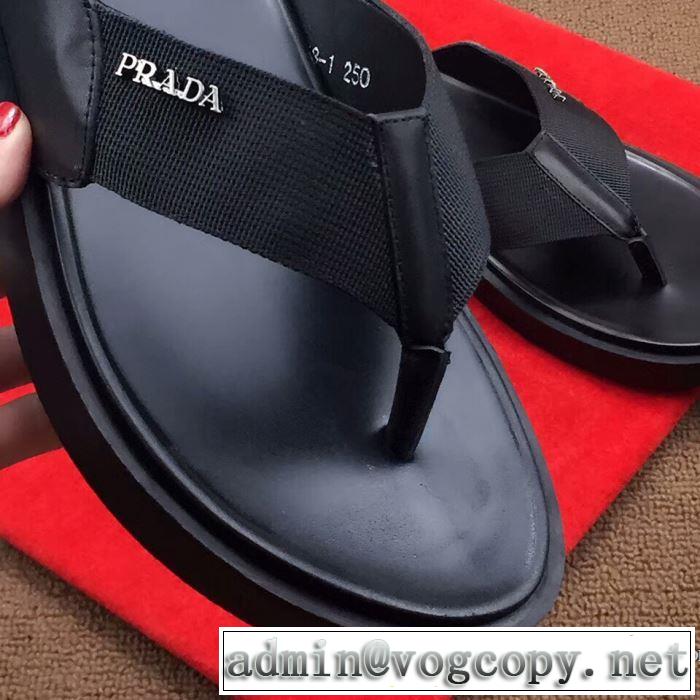 サンダル  プラダ PRADA 快適さと洗練された表情  2018夏の定番新品到来!  欧米韓流