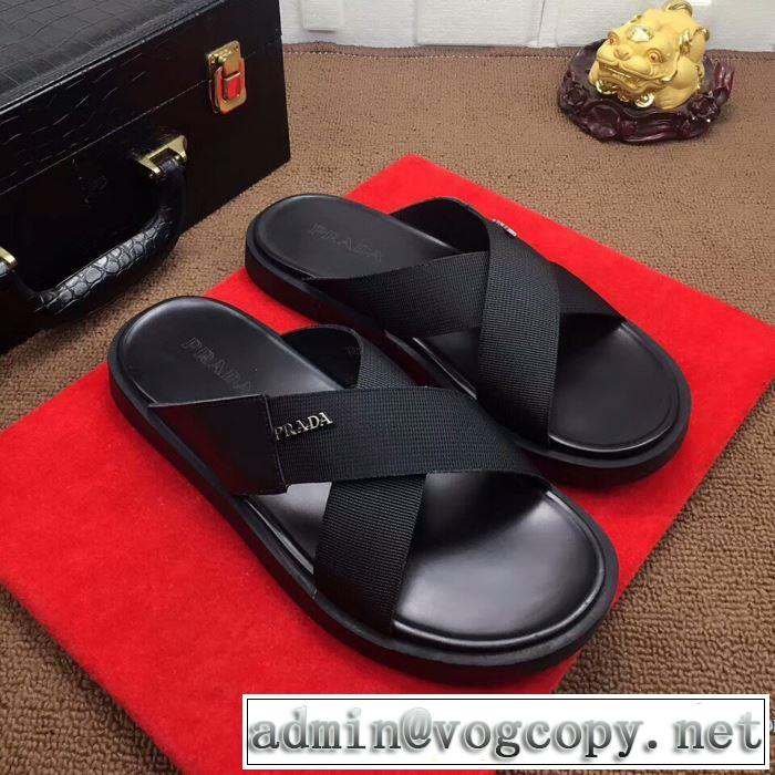 華やかさ満点  プラダ PRADA 2018夏の定番新品到来! サンダル 超人気美品